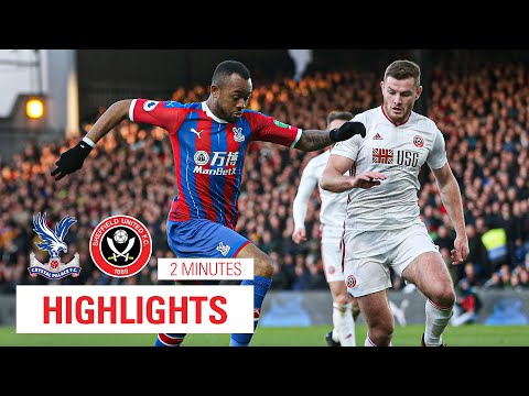 Crystal Palace 0-1 Sheffield United | 2 Minute Highlights