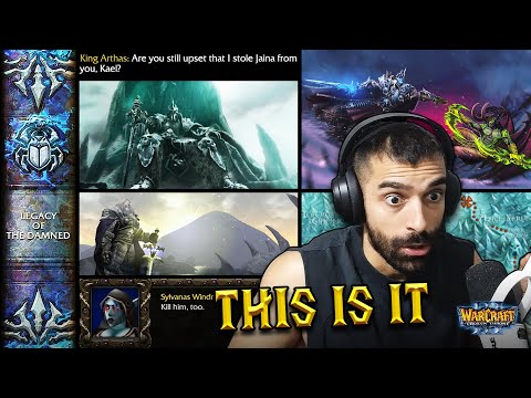 So THIS Is How Arthas Became The Lich King | First Time Warcraft 3 Campaign | Legacy of the Damned