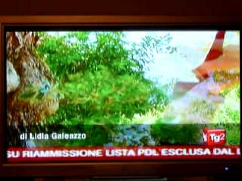 Diego Stocco on TG2  Italian national news, March 20th 2010