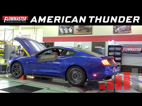 2018-20 Ford Mustang GT 5.0L - American Thunder Axle-back Exhaust System 817807