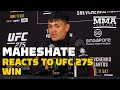 Maheshate Reacts To KO Win, Hopes To Return At UFC 281 In Abu Dhabi | UFC 275 | MMA Fighting
