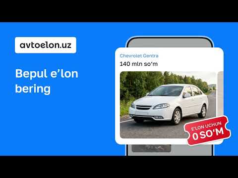 Avtoelon – Mashina Bozor video thumbnail