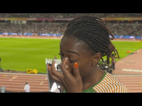 WCH 2017 London- Marie-Josée Ta Lou CIV 200 Metres Semi-final Heat 3