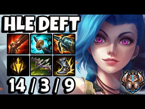 Deft JINX vs APHELIOS [ ADC ] Korea Challenger Patch 11.15 ✅