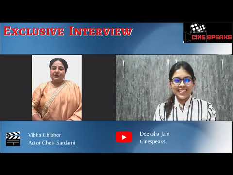 Exclusive Interview with Vibha Chibber, Choti Sarrdaarni cast, telling about her role as CM.