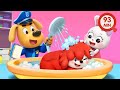 Let S Take A Bath Good Habits Educational Cartoons For Kids Sheriff Labrador