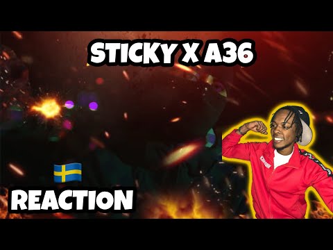 AMERICAN REACTS TO SWEDISH RAP! Sticky x A36 - IGEN (Hela osläppt)