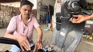 When I turn on the key on the tvs Jupiter bs6 scooty injector the fuel is coming out directly, wh...