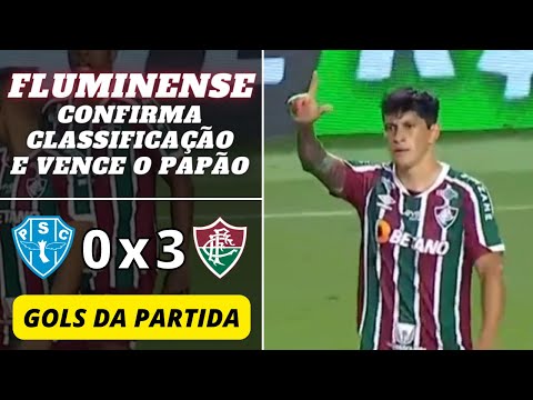 Paysandu 0 x 3 Fluminense | Gols da Partida | Copa do Brasil