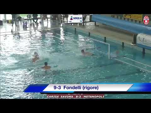 Savona-Metanopoli 14-6, gol parade