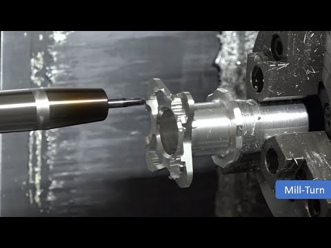 Incredible, High Speed CNC Mill Turn, Revolutionizing CNC Machining