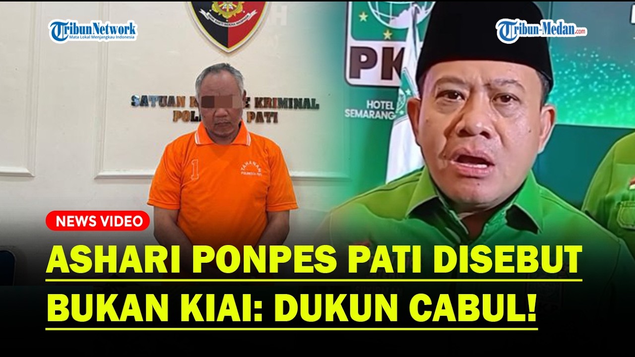 Sekretaris DPW PKB Jateng Murka Aksi Nekat Ponpes Asharidi Pati
