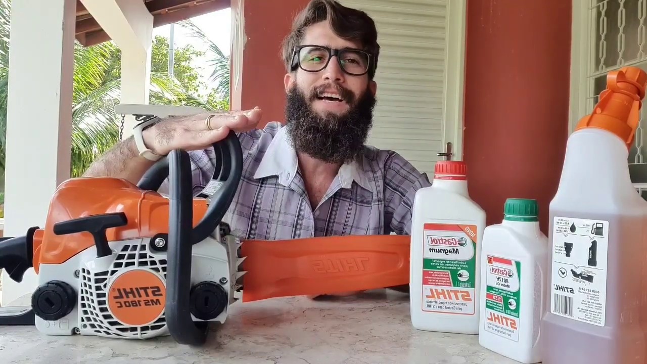 Motosserra STHIL Como Ligar e Usar!  (Modelos Ms 180c/170/210/230/250/310/361/381/382/460/650/660)