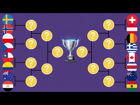 Marble Race Soccer Tournament / Marble Race Countries | Beat The Keeper Marble Football Tournament 