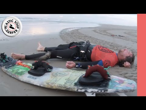 350 kilometer adventure on a surfboard from plastic waste. The 1st Plastic Soup Surfer expedition!