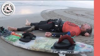 350 kilometer adventure on a surfboard from plastic waste. The 1st Plastic Soup Surfer expedition!