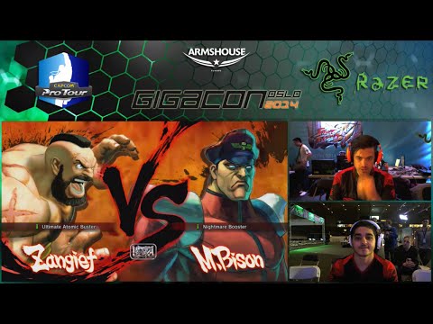 BX3 Veggey (Zangief) vs BX3 Phenom (M.Bison) - Losers Semi Gigacon 2014 USF4