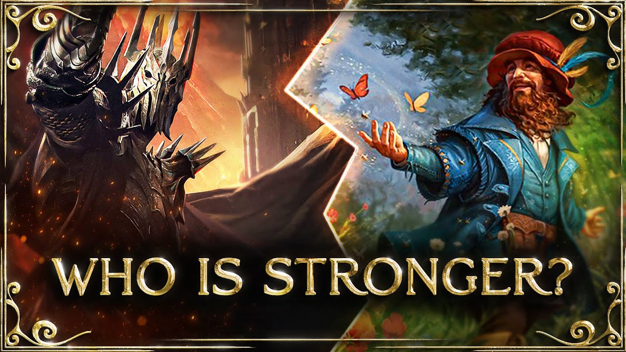 Is Tom Bombadil mightier than Sauron?