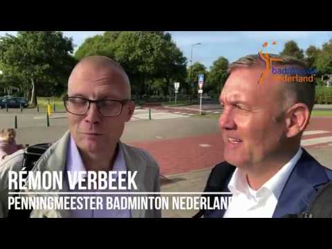 Remon Verbeek, bestuurslid bij Badminton Nederland, heeft tips voor verenigingsbestuurders