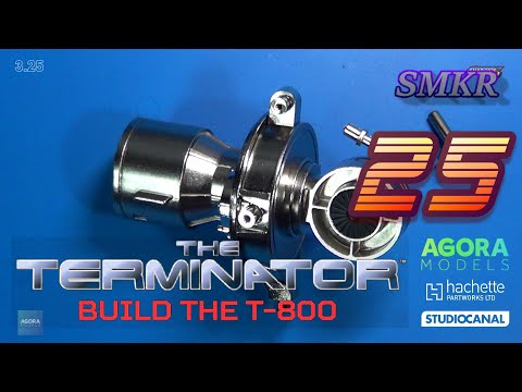 Agora Models Build the T-800 Terminator Pack 3 Stage 25 - Assemble the Right Shoulder