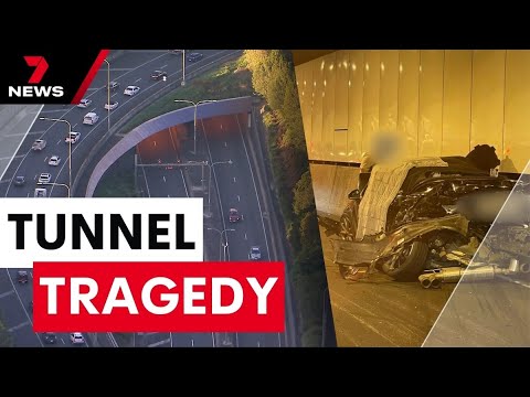 More details revealed about shocking crash in Legacy Way Tunnel | 7 News Australia