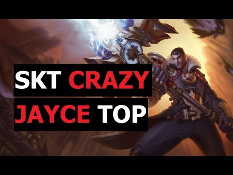 SKT T1 Crazy - Jayce Top Ranked Patch 9.8 Korean - League of legends gameplay