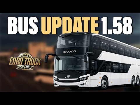 ETS2 Update 1.58 - Big Bus/Coaches Update