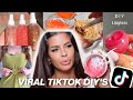 i tried 10 of the MOST VIRAL tiktok DIY'S