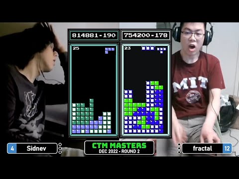 AGGRESSION PAYS OFF! Sidnev, Fractal | Rd 2 | Classic Tetris Monthly Masters