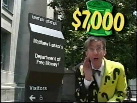 Free Money ad, 2003