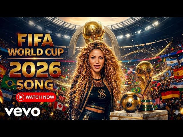 Shakira – ONE WORLD, ONE FIRE 🔥 | World Cup 2026 Anthem SDDEFAULT Thumbnail