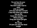 Pink - U and Ur hand Lyrics 