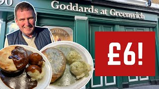 The CHEAPEST PIE & MASH in LONDON!? GODDARDS!
