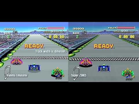 GPU Powered HD SNES Emulator: Super ZSNES Comparison