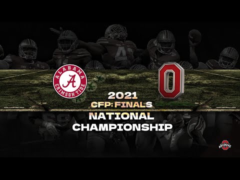 Ohio State [3] vs Alabama [1] (01.11.2021) || CFP National Championship Game [FULL GAME]
