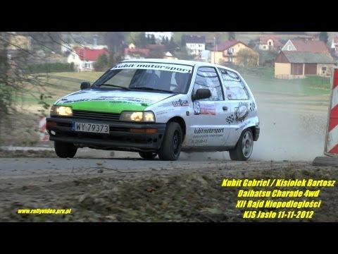 Kubit Gabriel / Kisiołek B.- Daihatsu Charade 4wd - XII Rajd Niepodległości KJS Jasło 11-11-2012