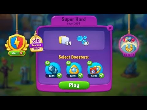 Fishdom I Level 3134 | Super Hard Level