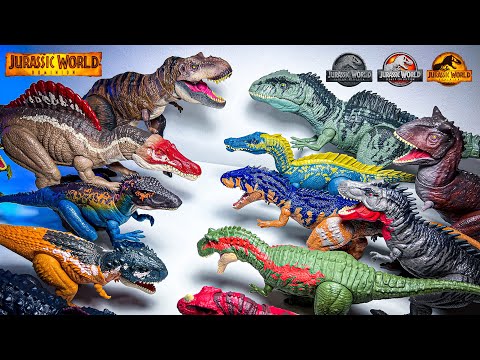 ALL Carnivorous Dinosaurs Toys of Jurassic World Dominion, Jurassic Park and Jurassic World