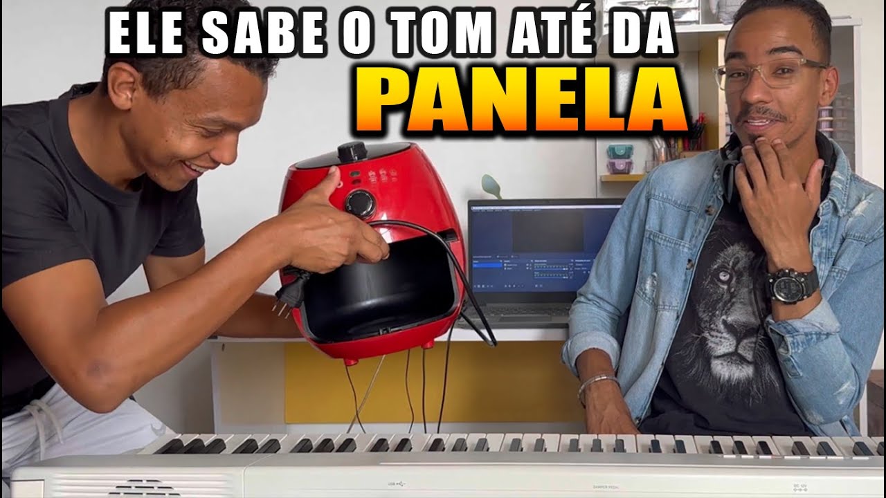 OUVIDO ABSOLUTO - MENINO SABE A NOTA DE QUALQUER COISA