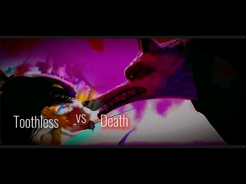 Toothless vs Death//HTTYD-PUSS İN BOOTS