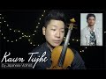 KAUN TUJHE Violin By Japanese Musician Tribute To Sushant Singh Rajput