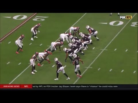 Adrian Peterson First Touchdown With Cardinals 2017 Week 6