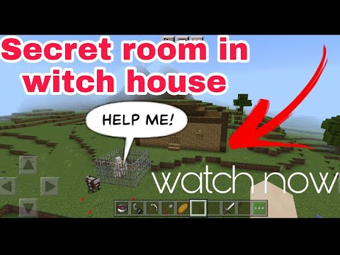 POOPIPUU - secret room in witch house and helping golum.      Minecraft