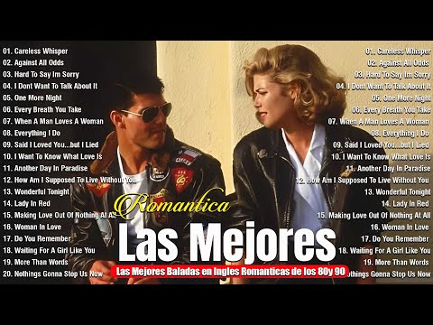 Baladas Románticas en Inglés de los Años 80 y 90 – Clásicos Inolvidables