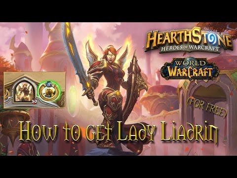 Hearthstone: How to get Lady Liadrin for free + all emotes (Paladin hero skin)