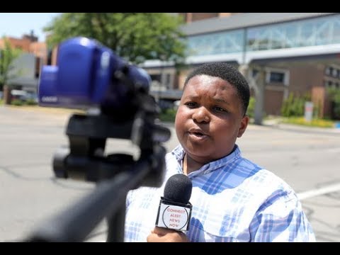 Toledo’s Jaden Jefferson chases news, asks tough questions