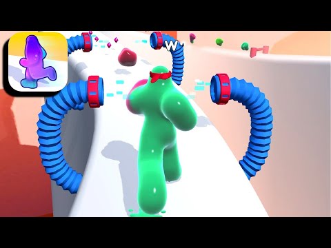 MAX LEVEL in BLOB RUNNER 3D 💪🏻🔥 New Update All Levels Gameplay Walkthrough (iOS, Android)