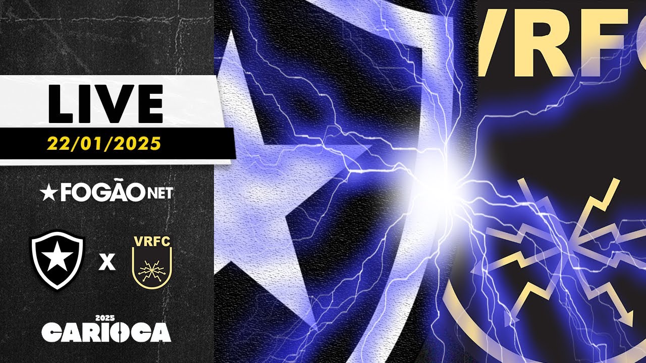 LIVE | Pré-jogo de Botafogo x Volta Redonda, pela 5ª rodada do Campeonato Carioca 2025