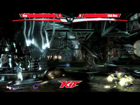 Injustice @ KIT15 - Deg (Zatanna) vs GGA Max (Black Adam) [720p/60fps]