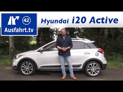 2016 Hyundai i20 Active - Fahrbericht der Probefahrt, Test, Review